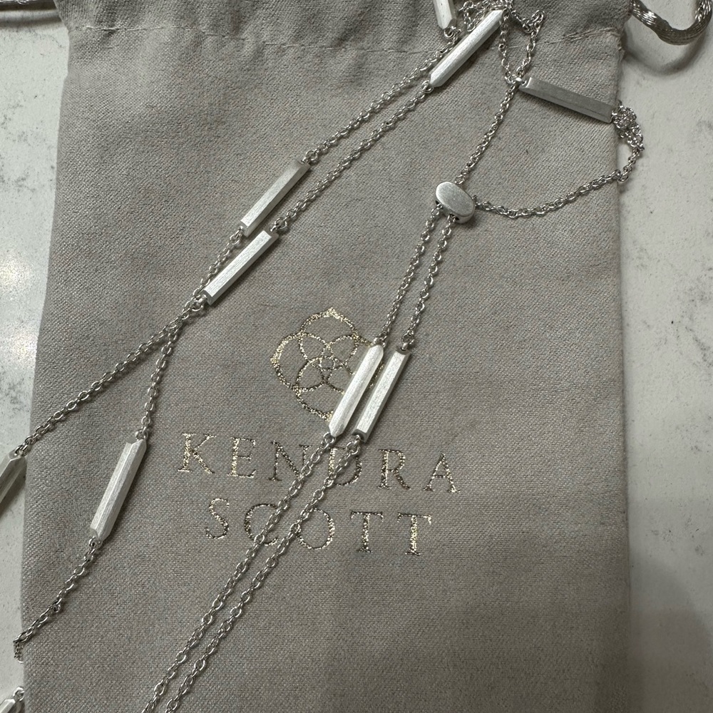 Kendra Scott Silver Necklace